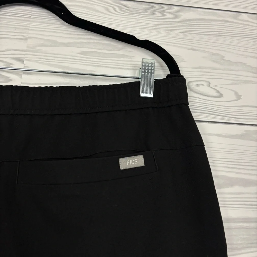 FIGS Men’s Tansen Jogger Scrub Pants Black Size Large Nursing